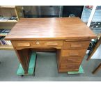 BUREAU CHENE 5 TIROIRS