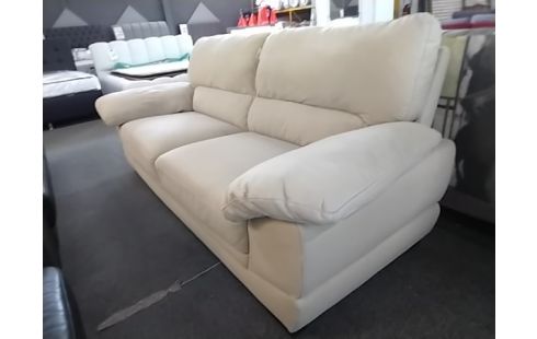 CANAPE BEIGE NUBUCK L230CM