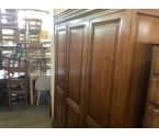 ARMOIRE 3 PORTES STYLE L.PHILIPPE MERISIER 1 SERRURE A REVISER