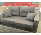 CANAPE CONVERTIBLE RAPIDO TISSU GRIS