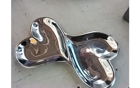 PLAT METAL CHROMÉ