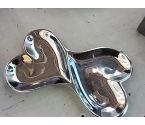 PLAT METAL CHROMÉ