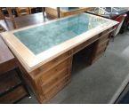 BUREAU NOYER DESSUS CUIR