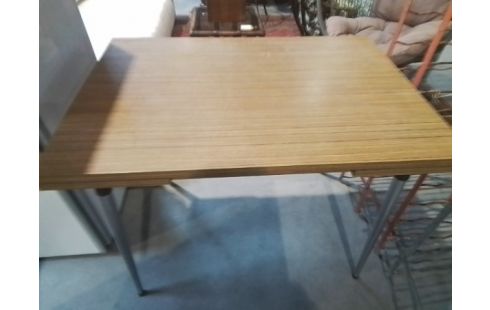 TABLE RECTANGLE FORMICA MARRON 2ALL