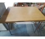 TABLE RECTANGLE FORMICA MARRON 2ALL