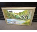 HUILE SUR TOILE PECHEUR
