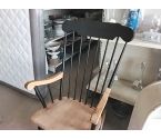 ROCKING CHAIR BOIS MASSIF BICOLORES / A COLLER