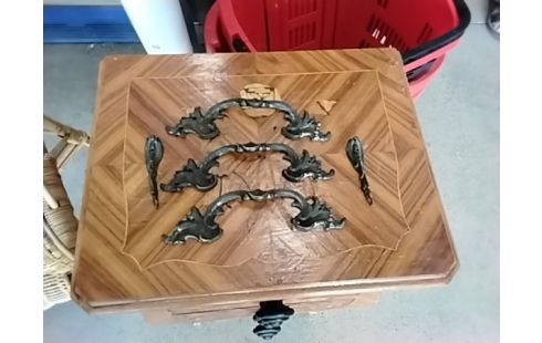 CHEVET MARQUETERIE 3 TRS ACCRSV