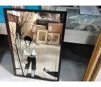 MIROIR DECOR MUSICIENNE