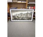 HUILE SUR TOILE ST TROPEZ ANNEES 70