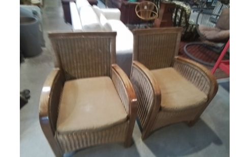 FAUTEUIL OSIER ET BOIS