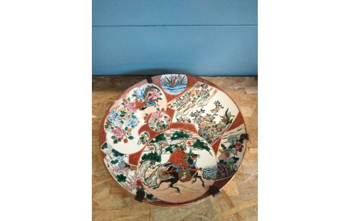 PLAT DECOR ASIATIQUE RECOLLÉ