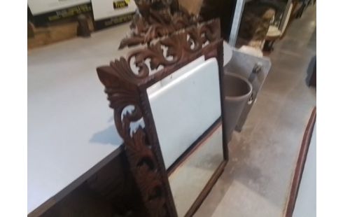 MIROIR CADRE BOIS SCULPTE