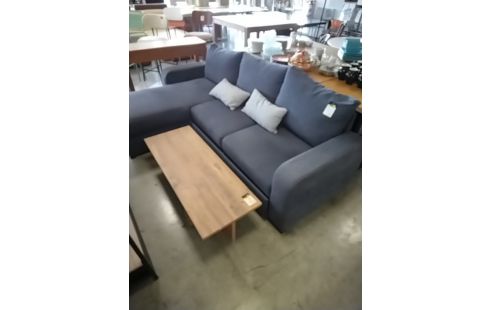 CANAPE D'ANGLE CONVERTIBLE COFFRE