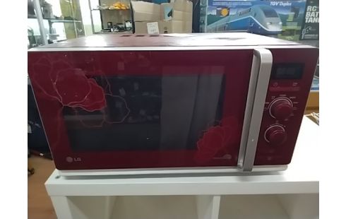MICRO ONDES LG WAVEDOM ROUGE AVEC PLATEAU