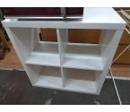 ETAGERE 4 CASES BLANCHES