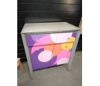 COMMODE COLORÉ GRIS
