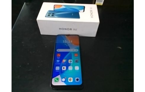HONOR X6 NOIR 64 GO (AVEC CHARGEUR ET BOITE)