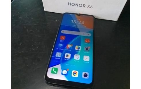 HONOR X6 NOIR 64 GO (AVEC CHARGEUR ET BOITE)