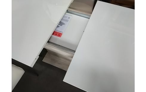 TABLE MODERNE ALLONGE BLANCHE ST TROPEZ