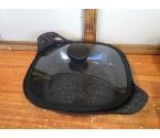 FAITOUT BAS LOSANGE AVEC COUVERCLE 28CM