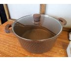 FAITOUT MARRON AVEC COUVERCLE D32 CM