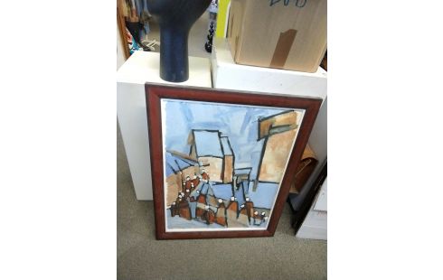HUILE SUR CARTON