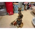 PIED DE LAMPE LAITON