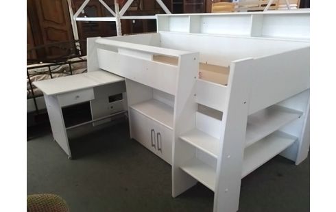 LIT COMBINE 90X200 AVEC BUREAU