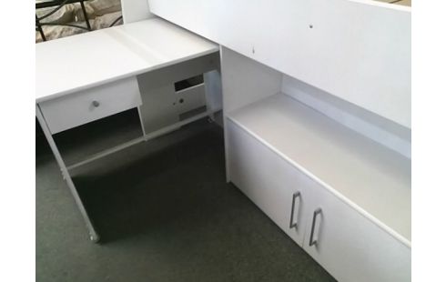 LIT COMBINE 90X200 AVEC BUREAU