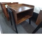 CHEVET STYLE INDUSTRIEL METAL MELAMINĖ