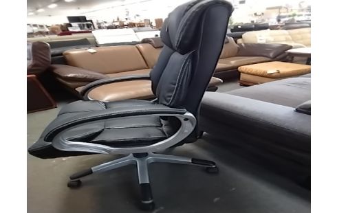FAUTEUIL DE BUREAU PVC QQ GRIFFURES À L'ARRIÈRE