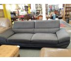 MODERNE GRIS CANAPE 2 PLACES
