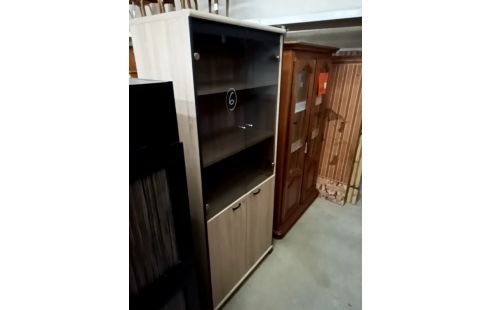 ETAGERE BIBLIOTHEQUE MODERNE EFFET BOIS