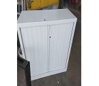 MEUBLE BAS 2 PORTES METALLIQUE