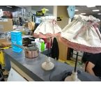 LAMPE DE CHEVET TISSU