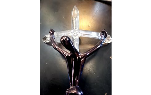 CRUCIFIX SIGNÉ A.VIALAS