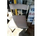 CHAISE TISSU RAYÉ