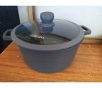 FAITOUT GRIS AVEC COUVERCLE D28