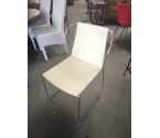 CHAISE CHROME CUIR LOT DE 6