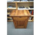 MEUBLE NOYER 1 PORTE 1 TIROIR