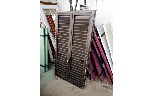 VOLET ALU PERSIENNES MARRON
