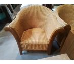 FAUTEUIL TRESSES EN OSIER