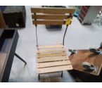 CHAISE DE JARDIN MANGUIER ET METAL