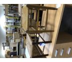 TABOURET CHENE + PAILLAGE