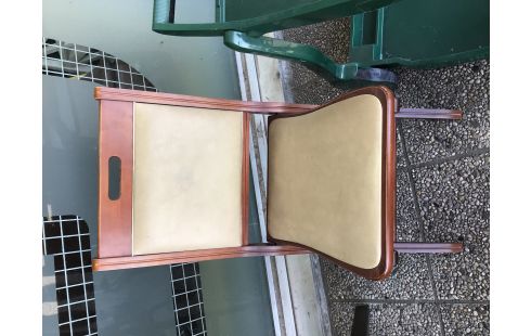 CHAISE BOIS BEIGE