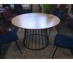 TABLE RONDE BOIS D120 (UN ECLAT)