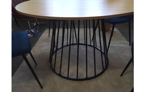 TABLE RONDE BOIS D120 (UN ECLAT)