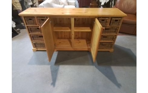 MEUBLE BAS PIN 10T 2P
