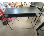 CONSOLE METAL NOIR